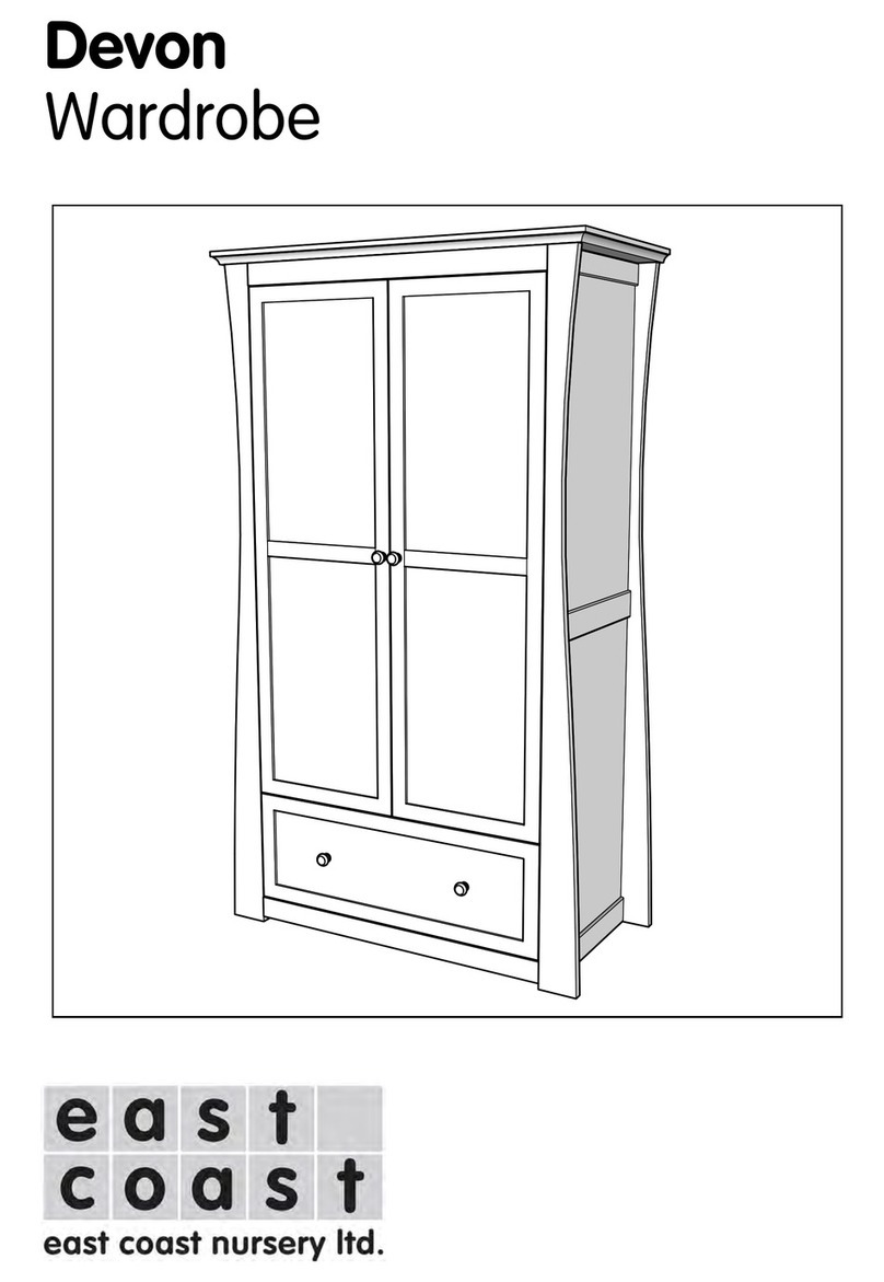EAST COAST Devon Wardrobe manual