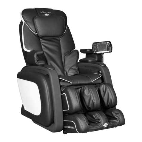BH SHIATSU Venice M-650 Instructions for assembly and use