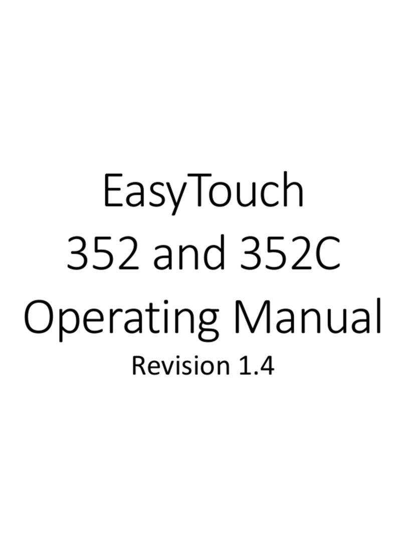 MICRO-AIR EasyTouch 352 User manual