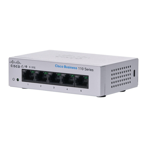 Cisco 110 Series User manual