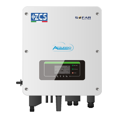 ZCS Azzurro HYD 3000 ES User manual