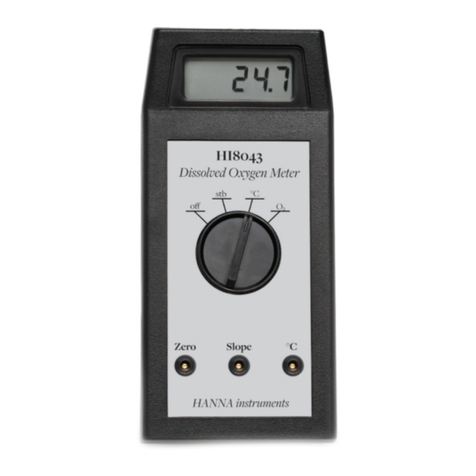 Hanna Instruments HI 8043 User manual