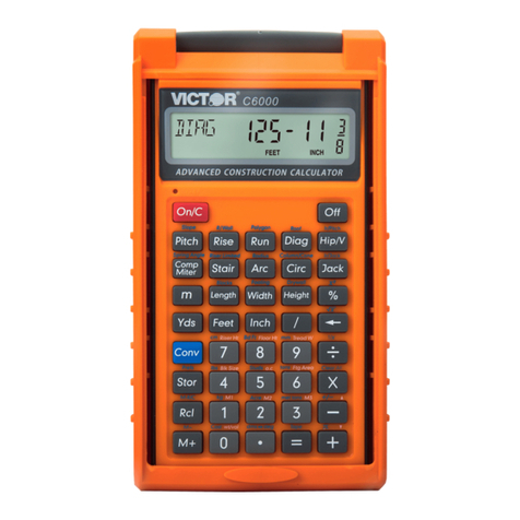 Victor C6000 User manual