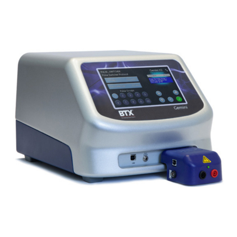 Harvard Bioscience BTX Pulse Switcher quick start guide