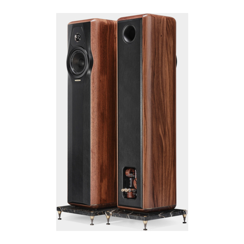 Sonus Faber MAXIMA AMATOR User manual
