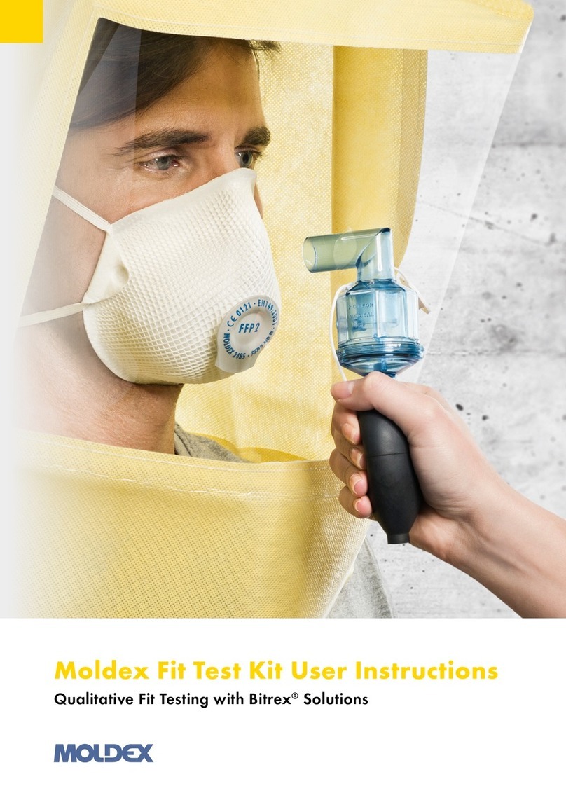 Moldex Bitrex Fit Test Kit User manual