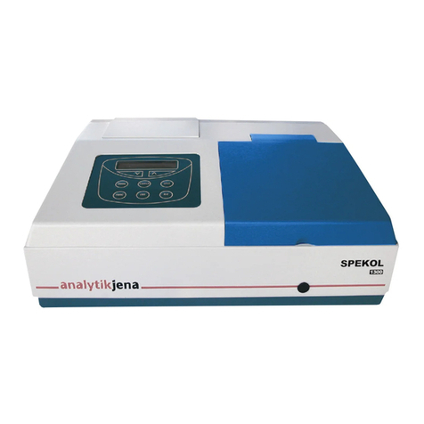 Analytik Jena SPEKOL 1300 manual