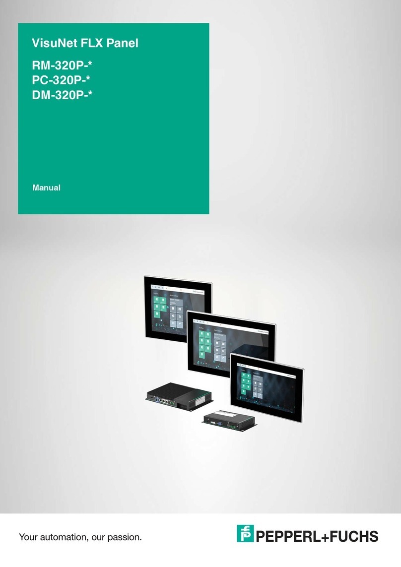 Pepperl+Fuchs VisuNet FLX RM-320P Series manual Pepperl+Fuchs VisuNet FLX RM-320P Series manual