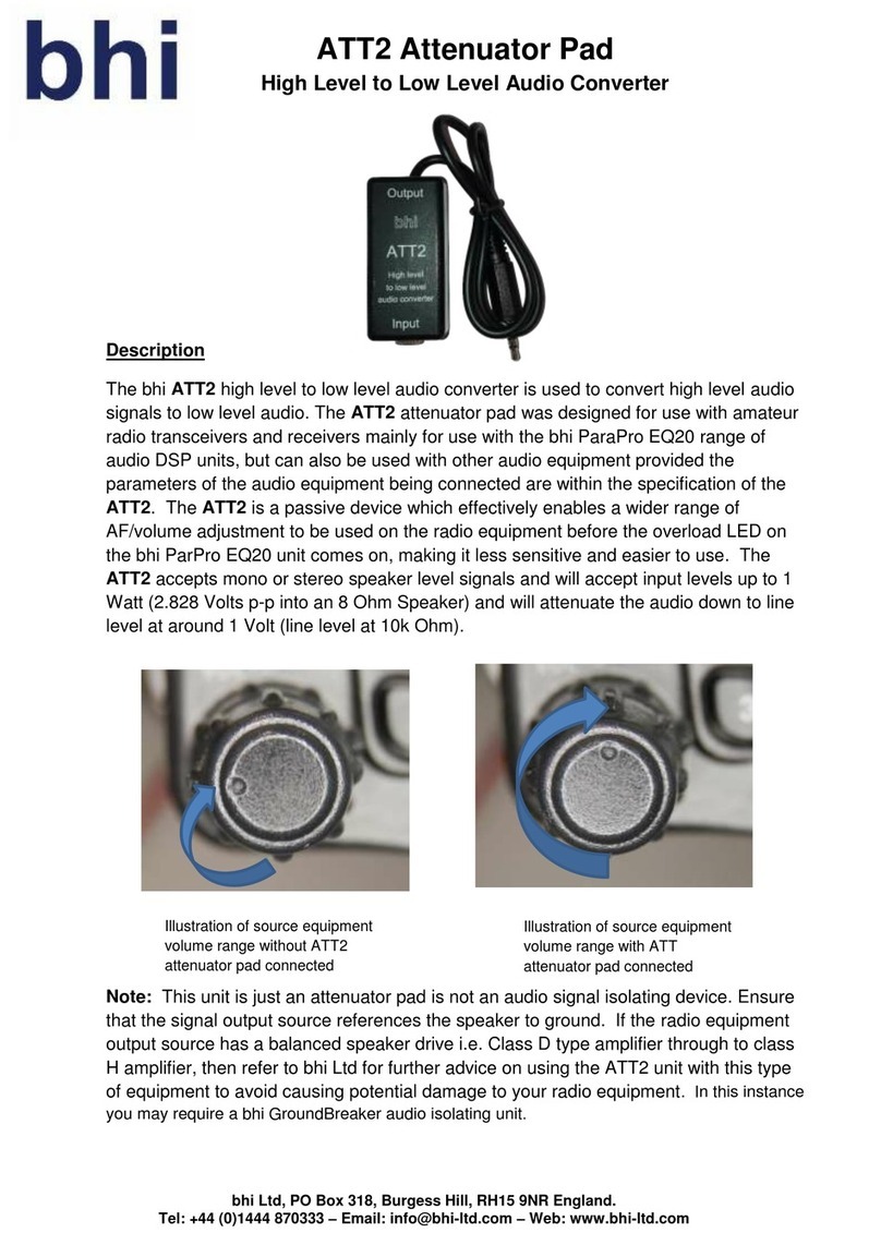 BHI ATT2 quick start guide