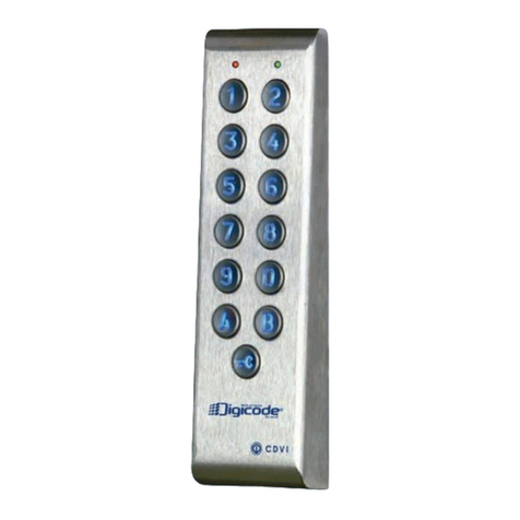 CDVI PROFIL100EINT User manual