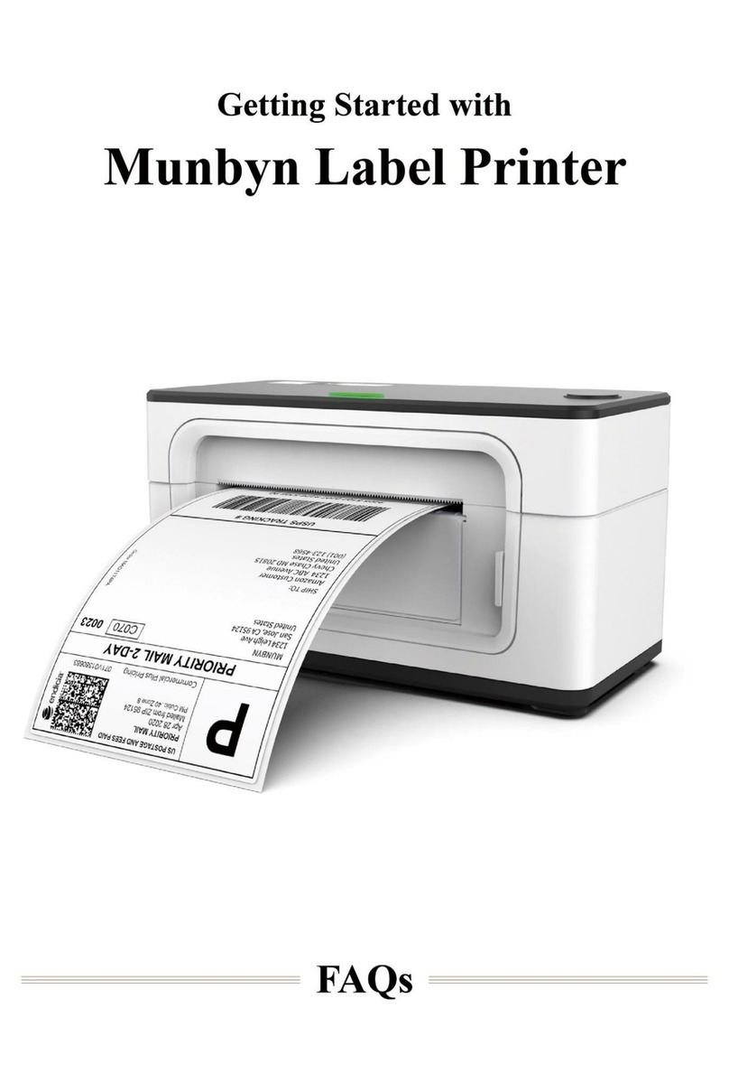 MUNBYN ITPP941 User manual
