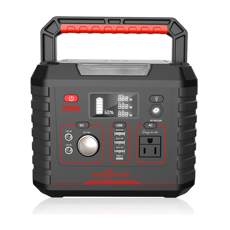 Rockpals Rugged 330 Use manual