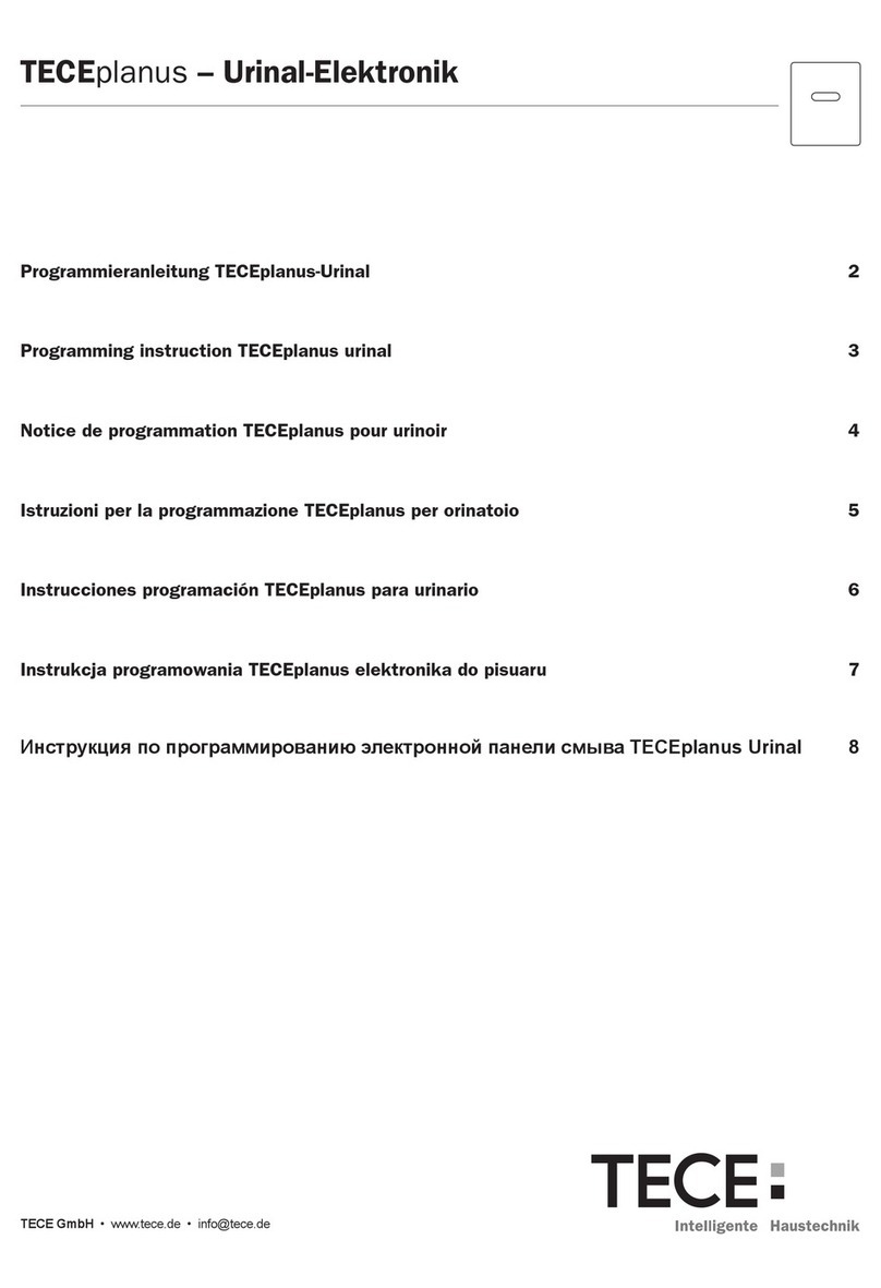 TECE TECEplanus Programming Instruction