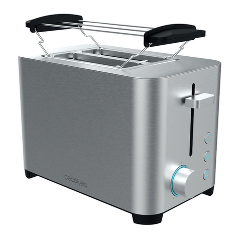 cecotec YummyToast Double instruction manual