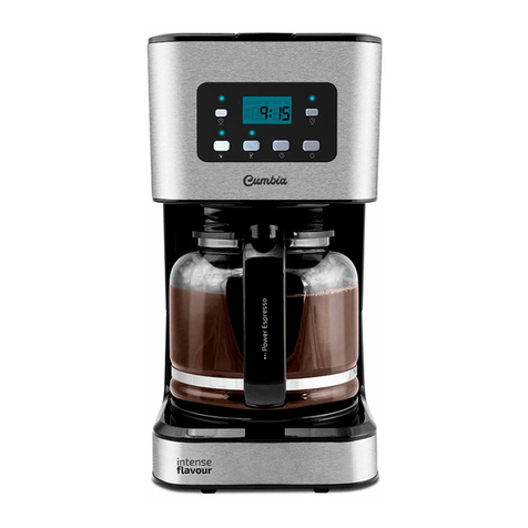cecotec Cumbia COFFEE 66 SMART instruction manual