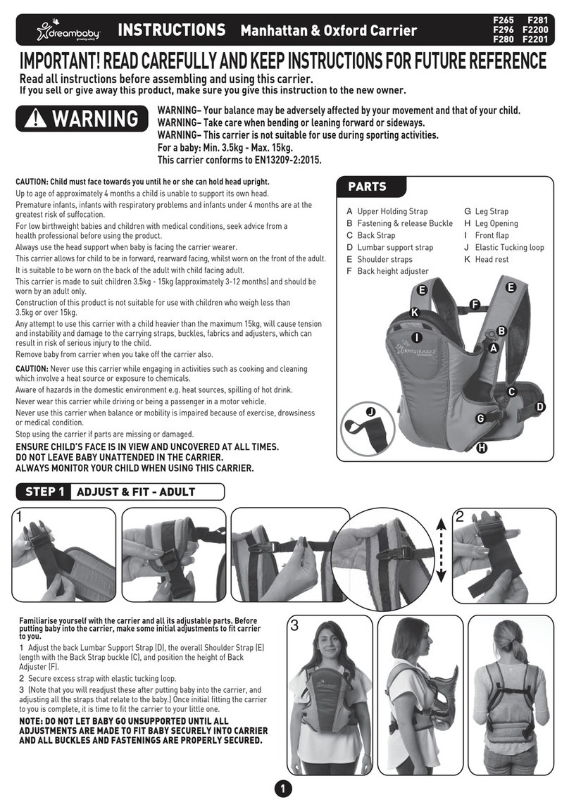 Tee-Zed dreambaby F265 User manual
