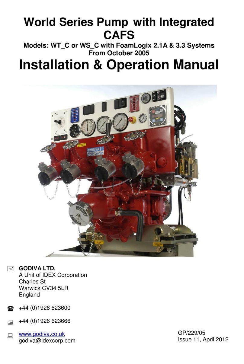 Godiva WT C Series Installation & operation manual