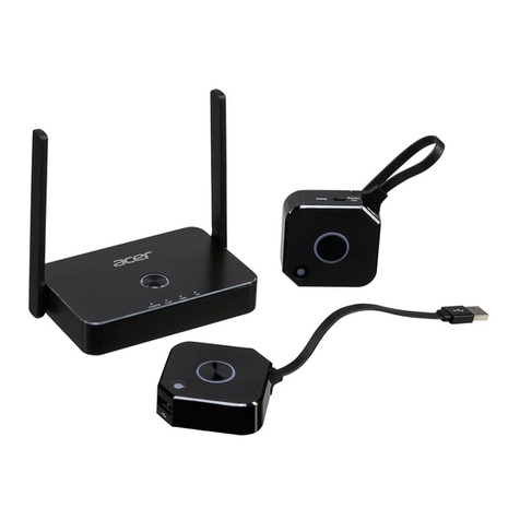 Acer CastMaster WPS1 Web Setting Manual