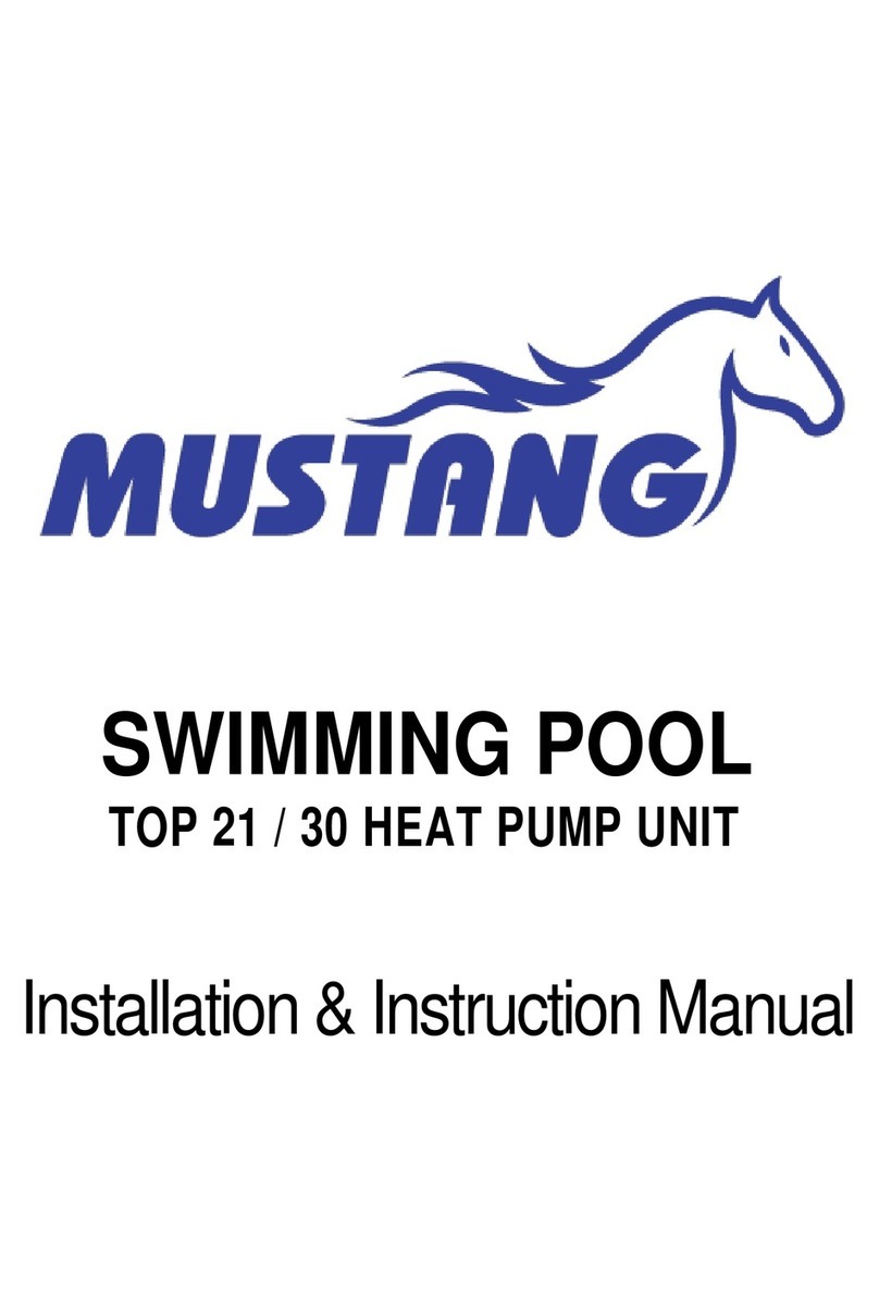 Mustang TOP 21 Installation instructions manual