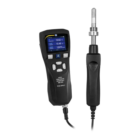 PCE Instruments PCE-DPM 3 user manual