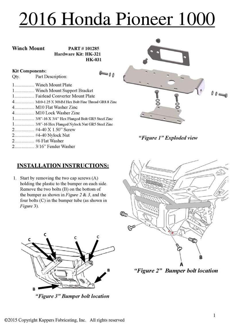 KFI HK-321 instructions
