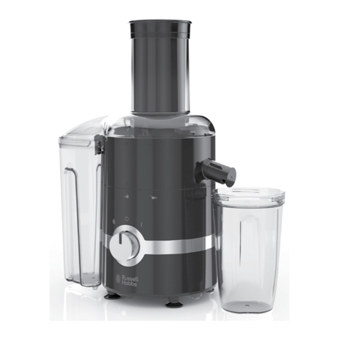 Russell Hobbs RHJ3000 Installation instructions manual