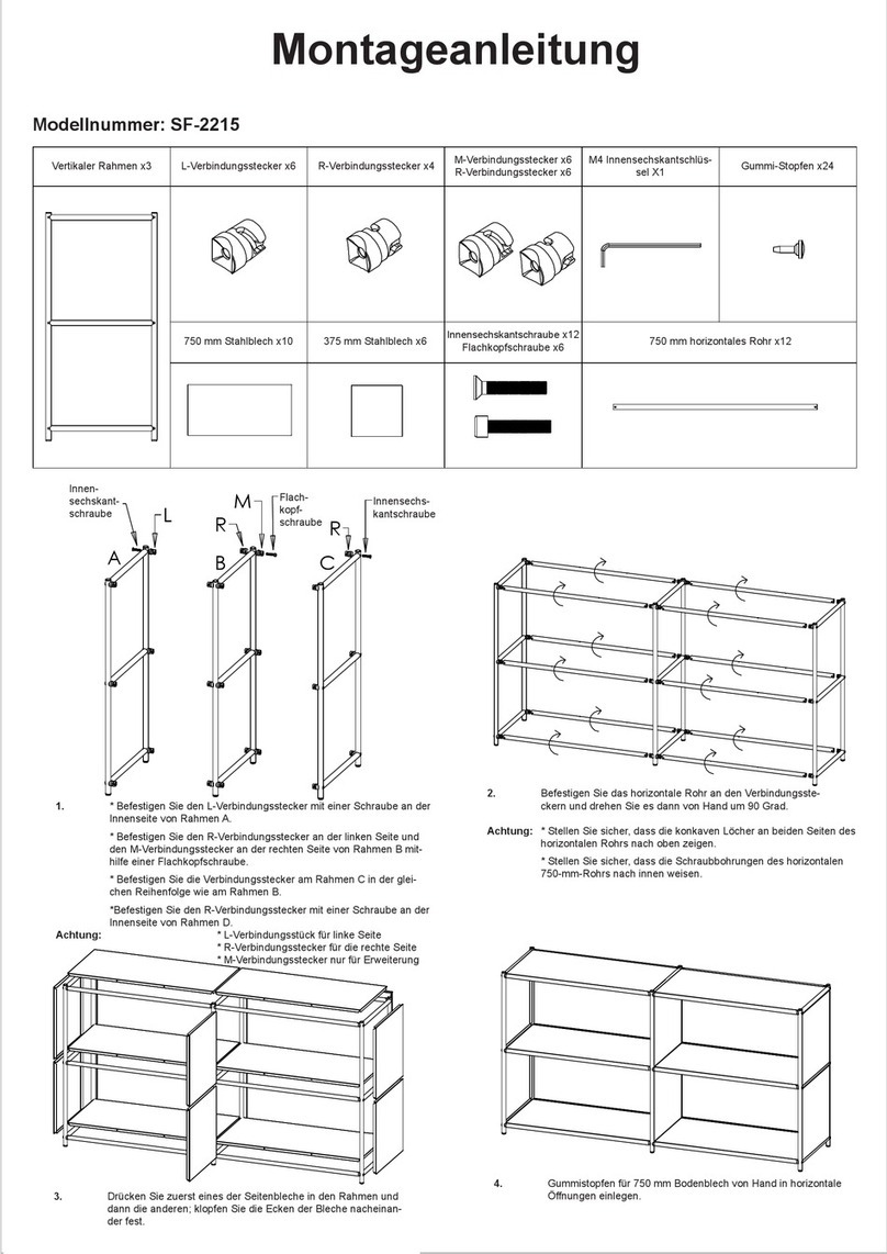 Jumbo REGAL SMARTBOX SF-2215 Assembly instructions