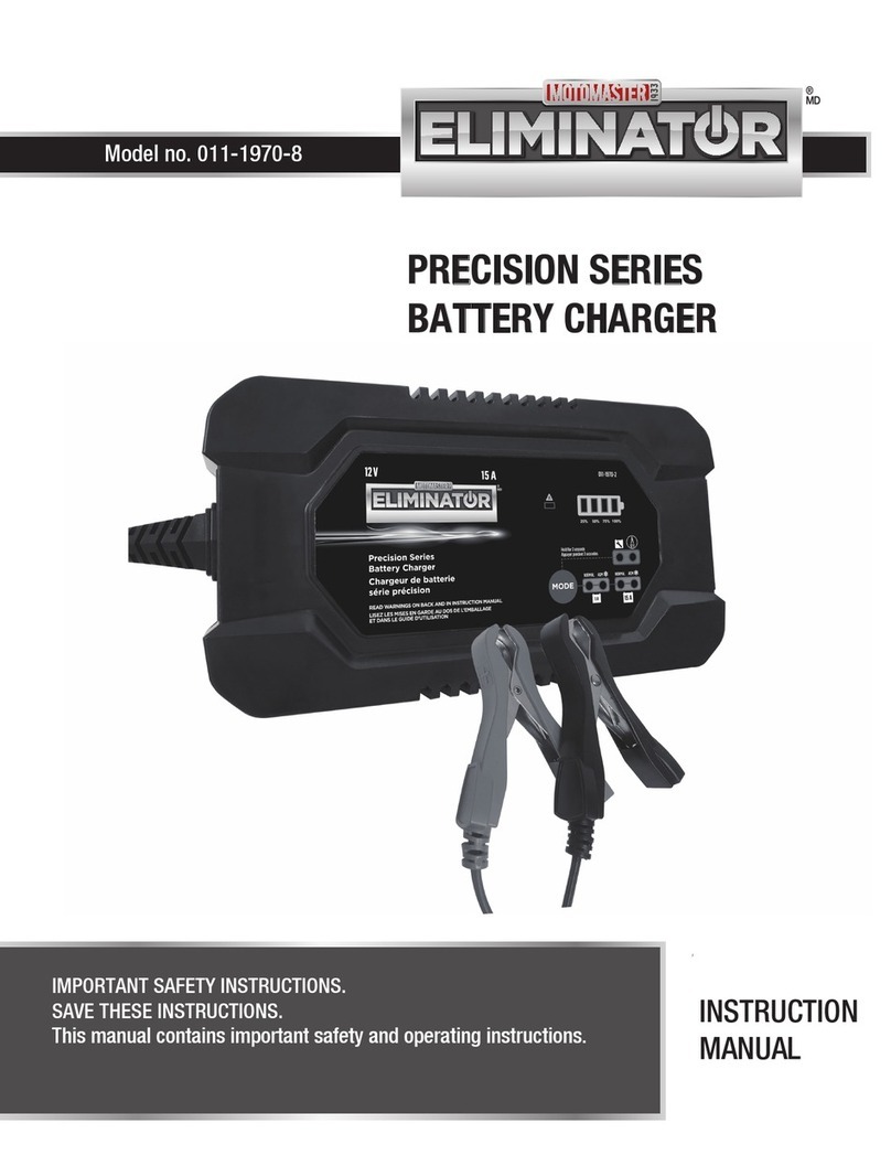 Motomaster Eliminator Precision Series User manual