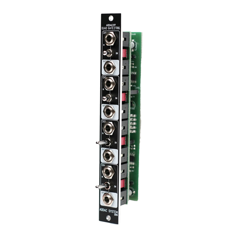ADDAC System ADDAC217 Assembly guide