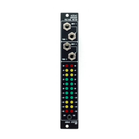 ADDAC System ADDAC812V User manual