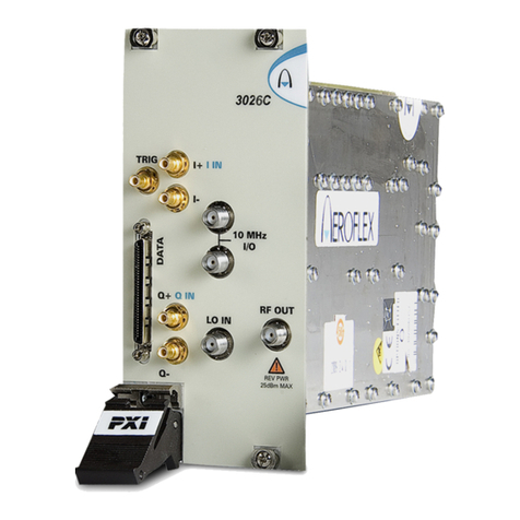 Aeroflex 3000 Series Common Installation Guide
