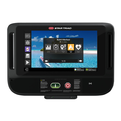 Core Health & Fitness StarTrac Stairmaster 15" Capacitive Touch OpenHub Embedded... owner's manual