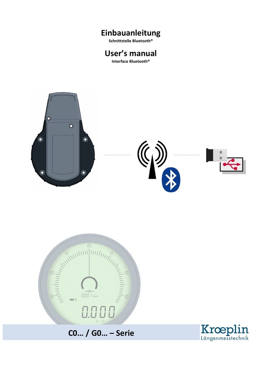 Kroeplin C0 Series user manual
