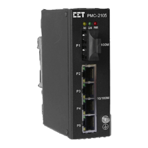 CET PMC-2105 user manual
