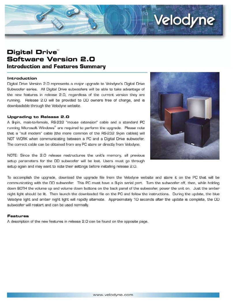 Velodyne Digital Drive Reference manual