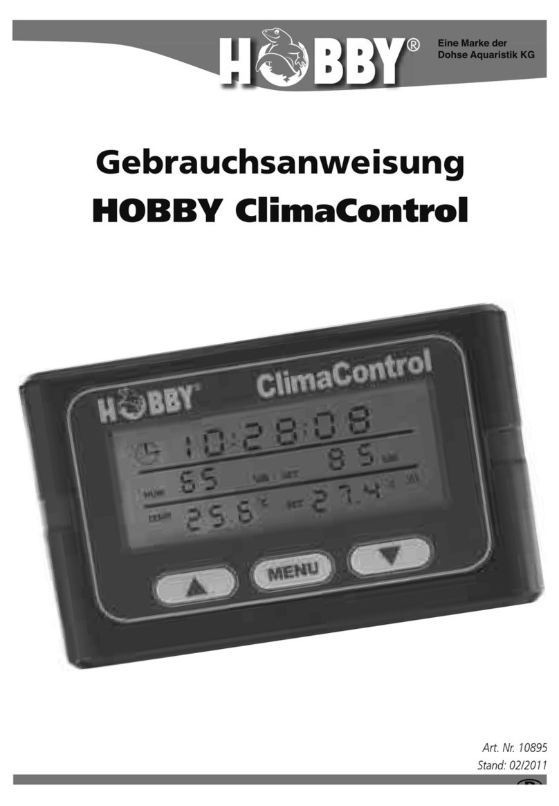 Hobby ClimaControl Instructions for use