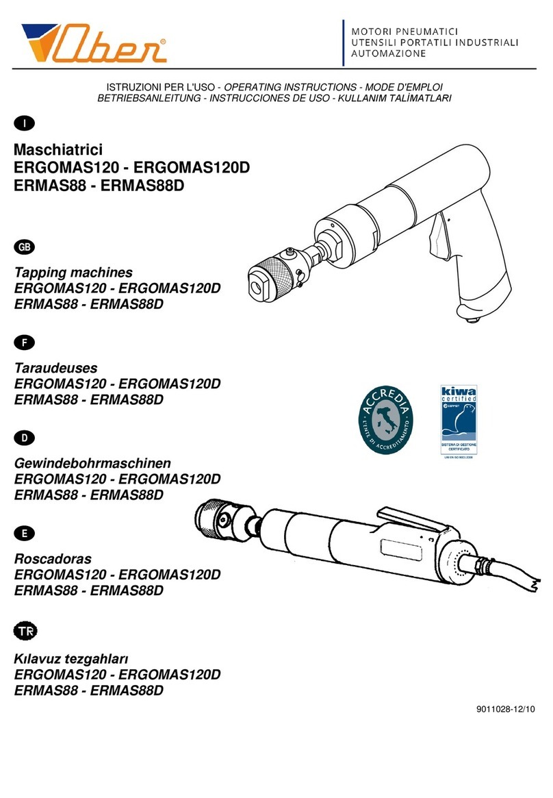 Ober ERGOMAS120 operating instructions