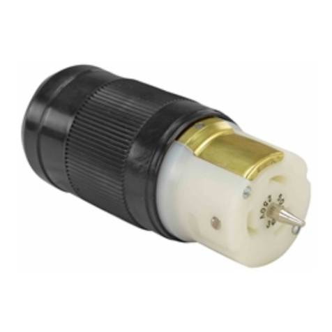 Larson Electronics XLE-PA-IP20-CS.50-50A-3PH-250V-3P4W-B User manual