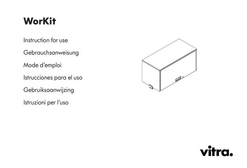 VITRA WorKit Instructions for use