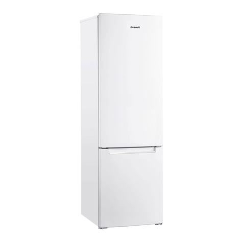 Brandt BFC7650SW BFC7650SX User manual