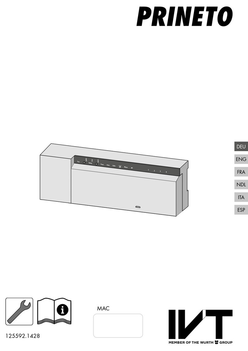 Würth IVT PRINETO manual