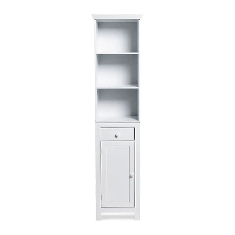 Sauder Linen Tower 414819 User manual