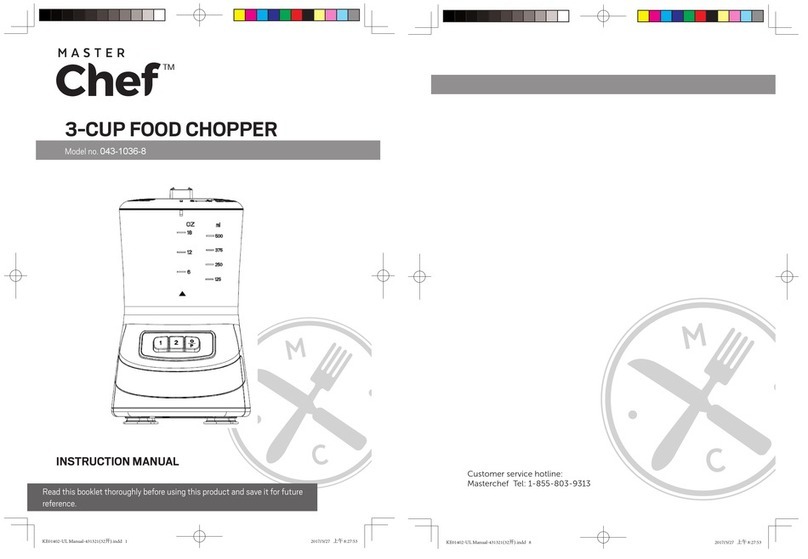 MasterChef FP9045BK-UL User manual