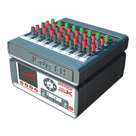 Isotech millisKanner Operating instructions
