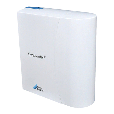 Durr Dental Hygowater operating instructions Durr Dental Hygowater operating instructions