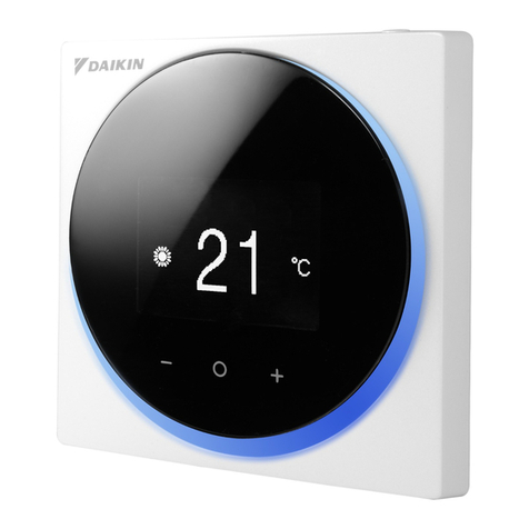 Daikin BRC1H519W7 Installer and user reference guide