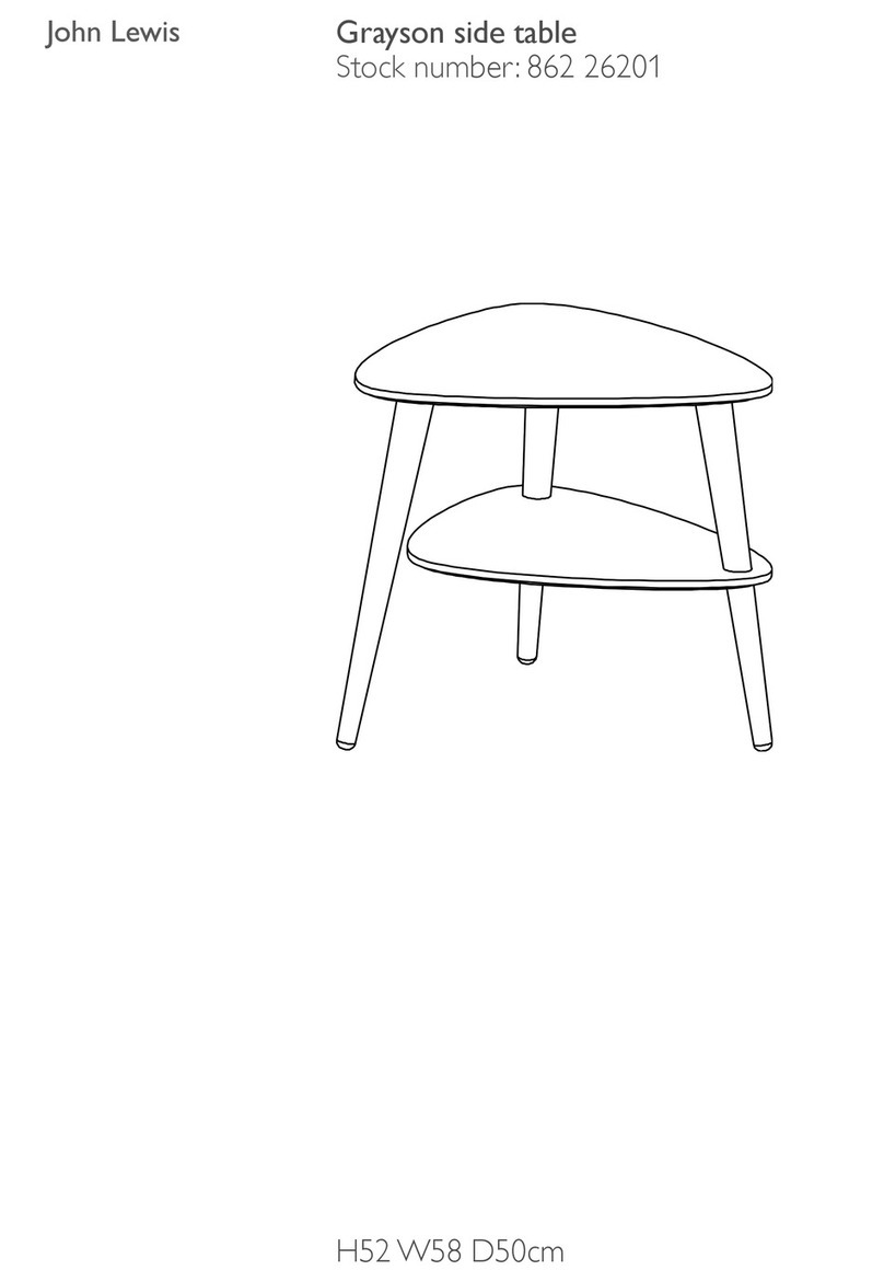John Lewis Grayson 862 26201 manual