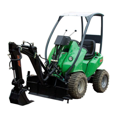 Avantco Backhoe 170 User manual