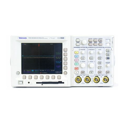Tektronix TDS3000B Series Service manual