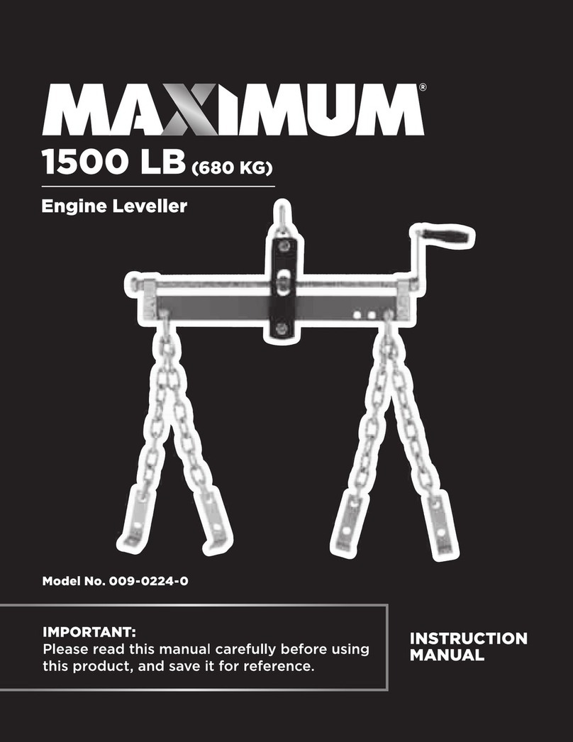 Maximum 009-0224-0 instruction manual